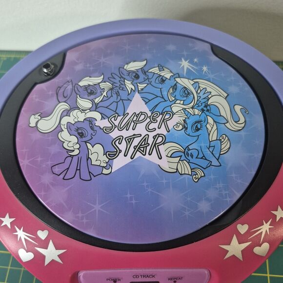 Portable CD Player Radio My Little Pony Boombox 56357 Pnk Tru Parts Only Decor - Picture 7 of 7